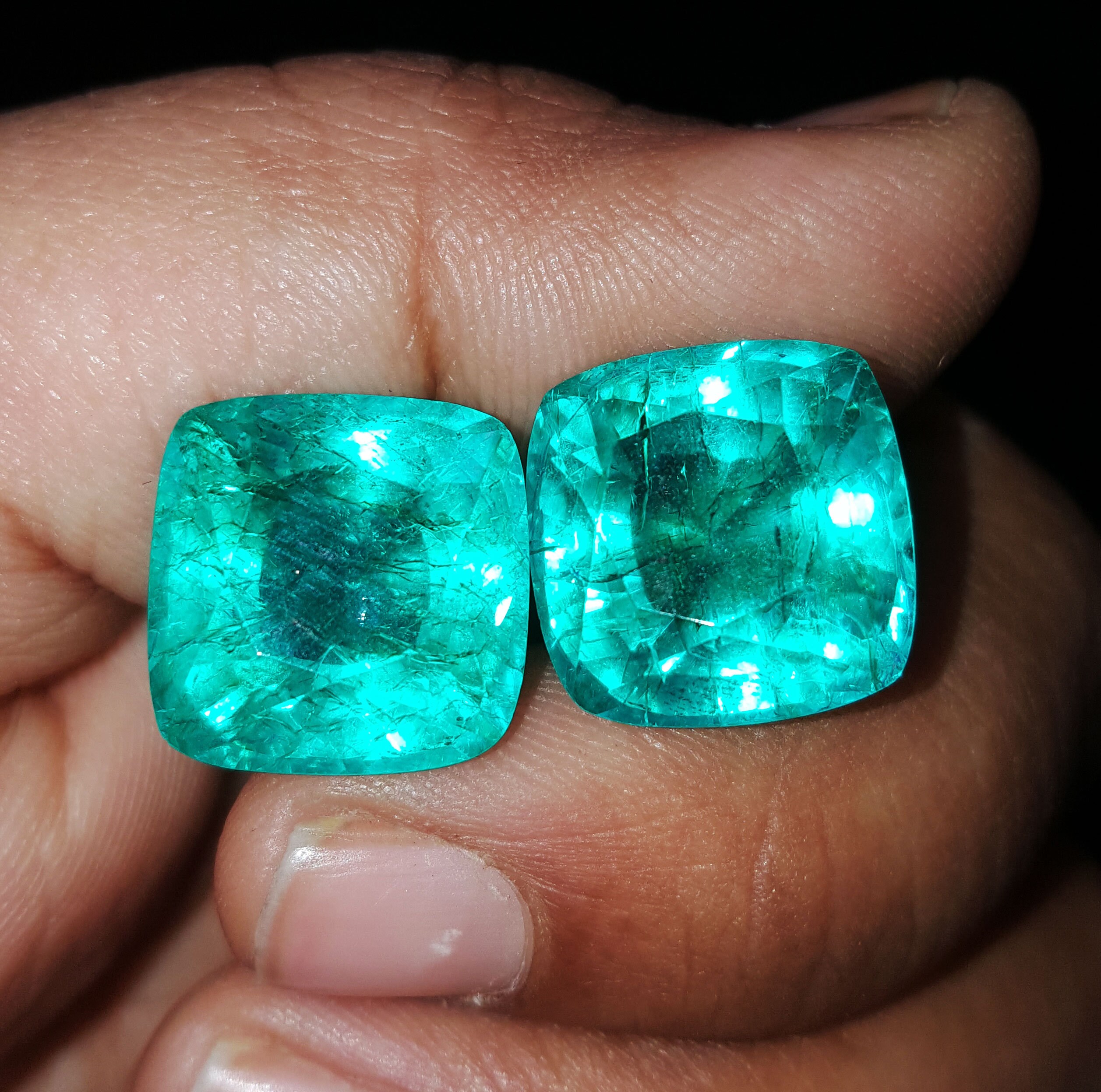 Certified Loose Gemstone Natural Emerald Certified 8.00 To Etsy