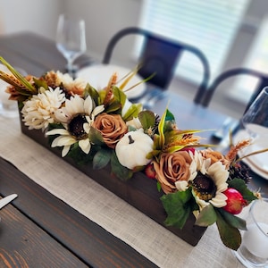 Thanksgiving Centerpiece, Autumn Centerpiece, Thanksgiving Table Decor, Dining Room Table Centerpiece image 5