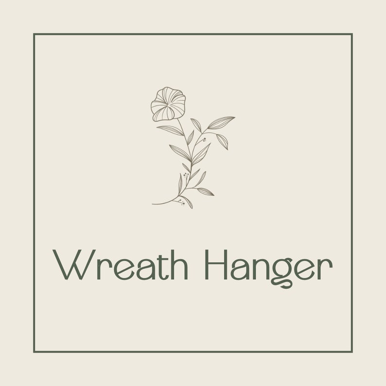 Wreath Hanger ADD ON image 1