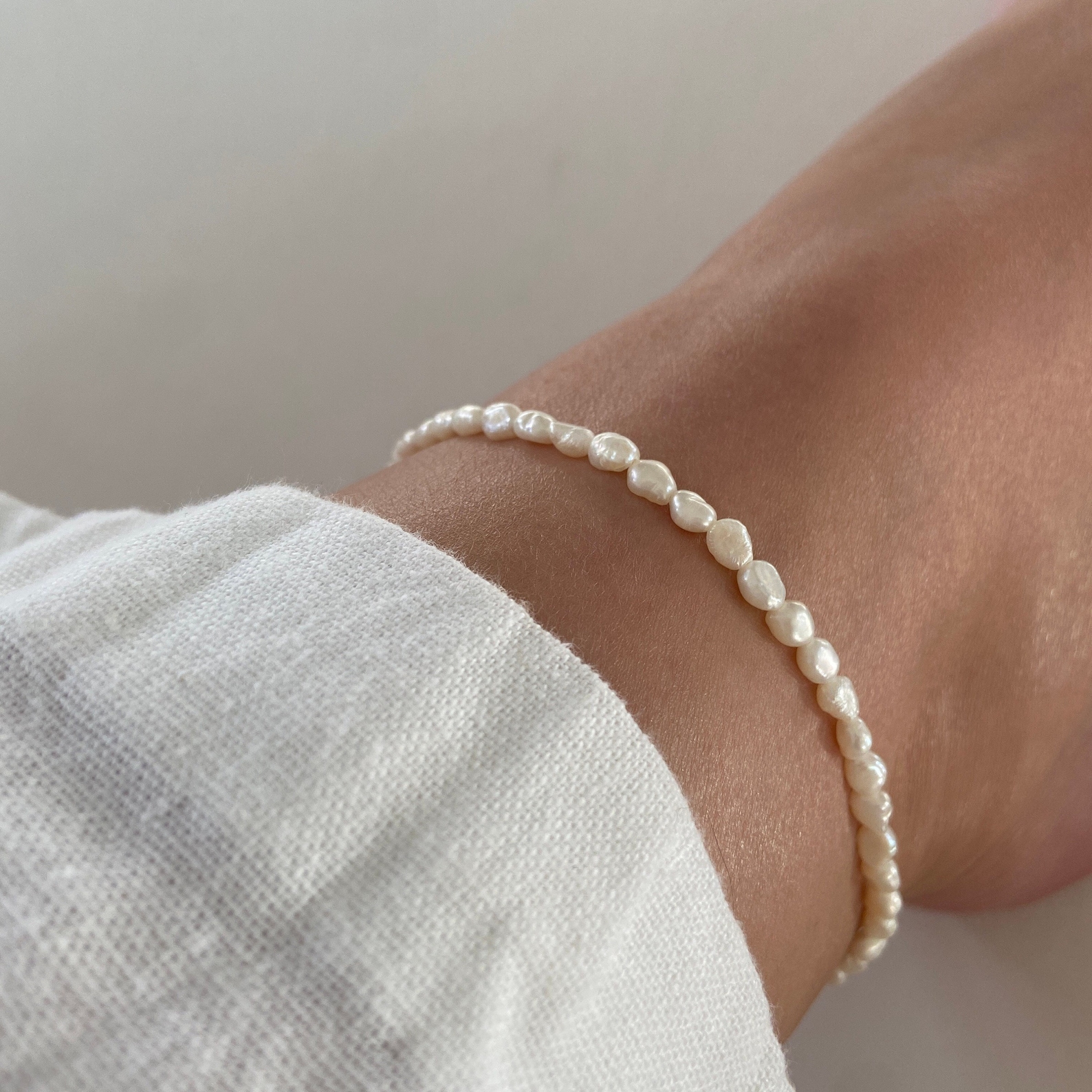 Oahu Pearl Anklet