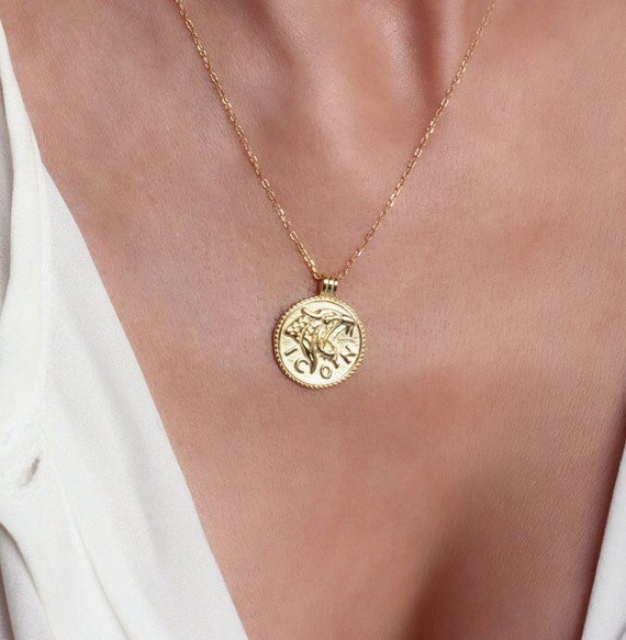 Lion necklace women's online