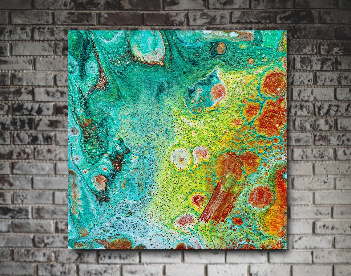 Textured modern decorative painting art sensual gift elegant Etsy