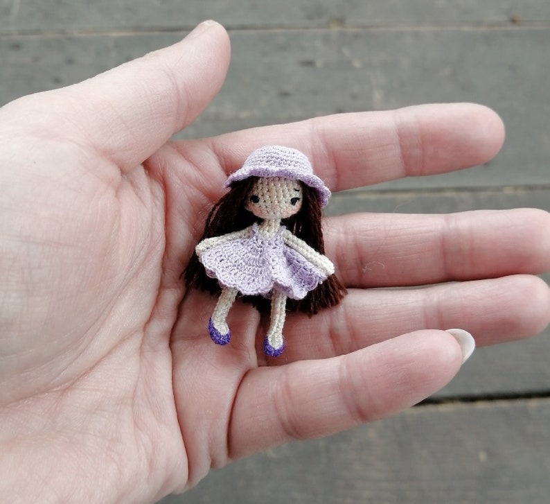 Little Yarn Dolls .Amigurumi toy gift daughter . doll on the Etsy