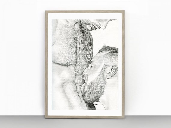 Erotic Sex Pencil Drawings - Gay Sex Pencil Drawings | Gay Fetish XXX