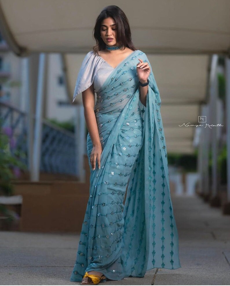Paper silk ki saree sale