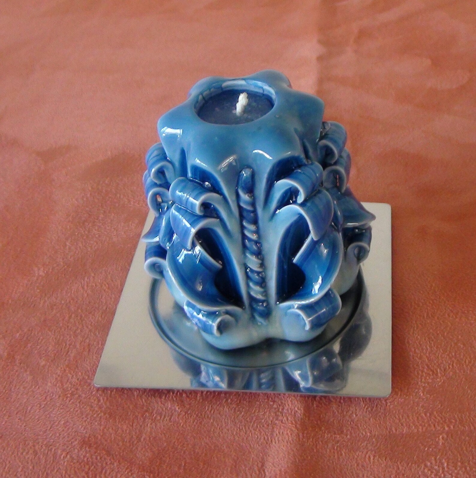 Handmade Spanish Candle handdipped in special Waxes slowly Etsy