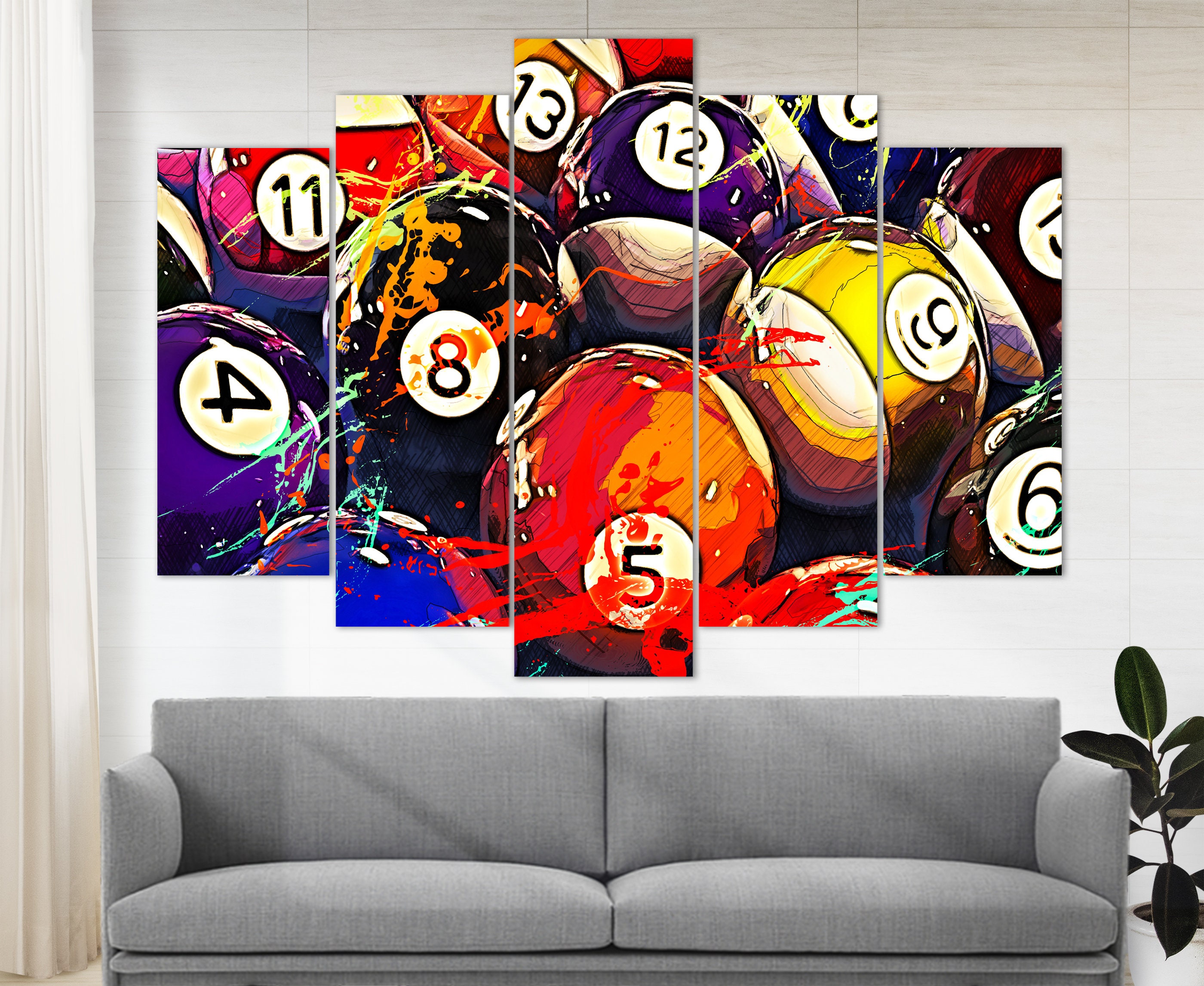 Rule 8 Ball Vertical Poster Canvas, Eight Ball Pool Table Wall Art, Game  Room Decor, Gift For Pool Lovers, Gift For Pool Players - Painting &  Calligraphy - AliExpress