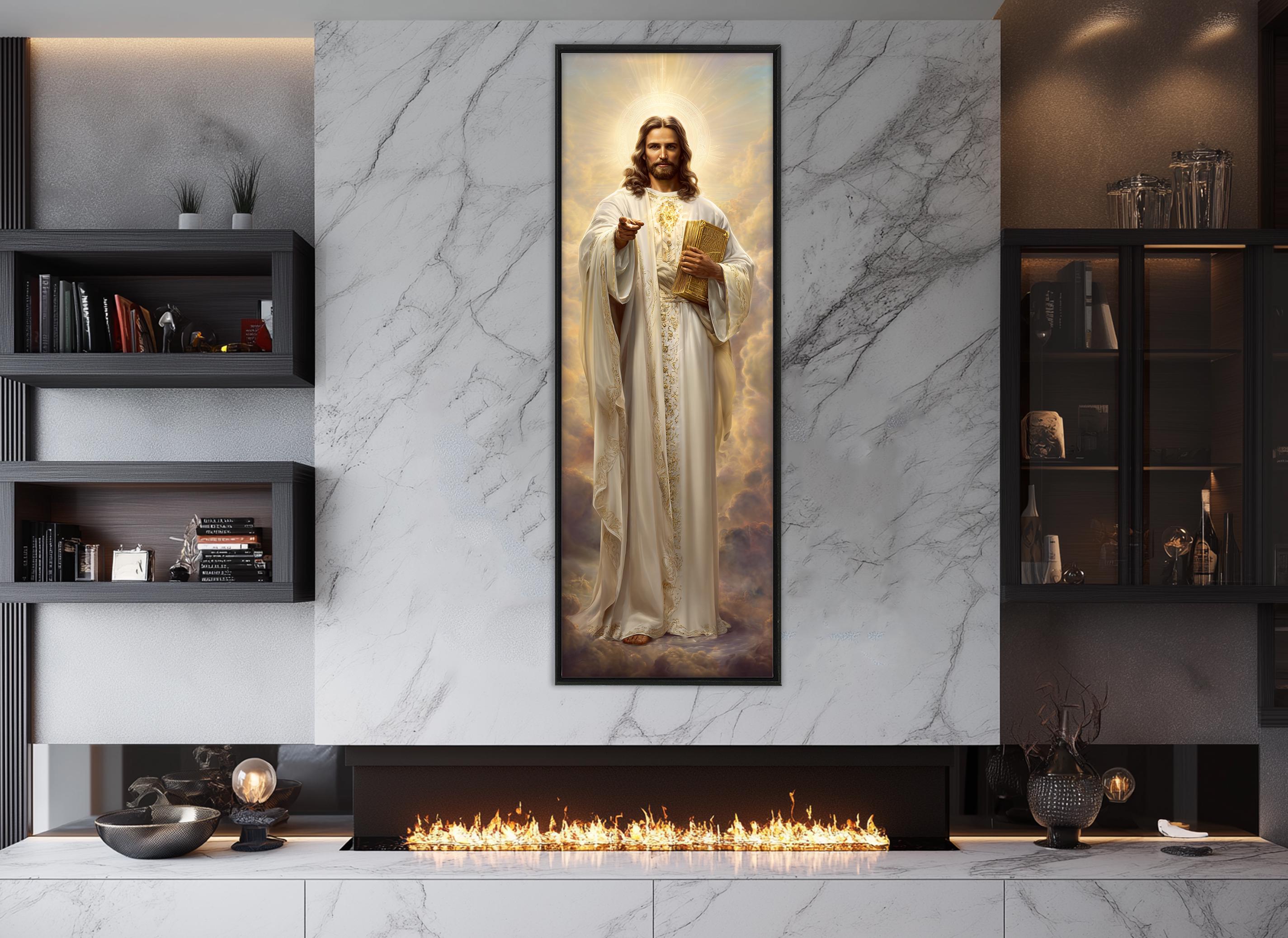 Jesus Christ Canvas Print, Sacred Wall Art, Christian Wall Decor ...