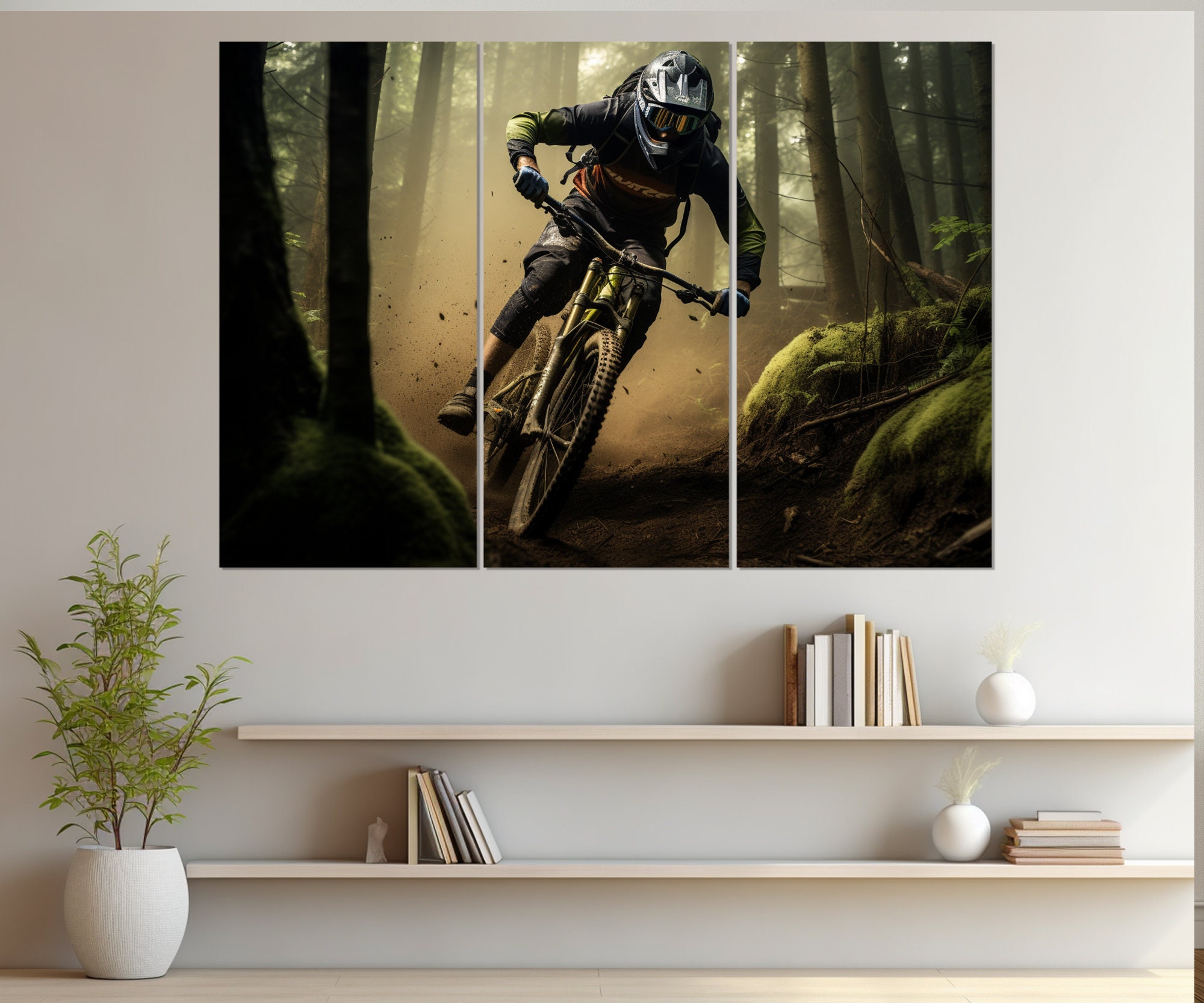 Mountain bike canvas sale