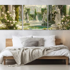 Beautiful Goddesses of Ancient Greece and Rome Painting Canvas Print, Renaissance Wall Art, Renaissance Painting, Framed and Ready to Hang image 3