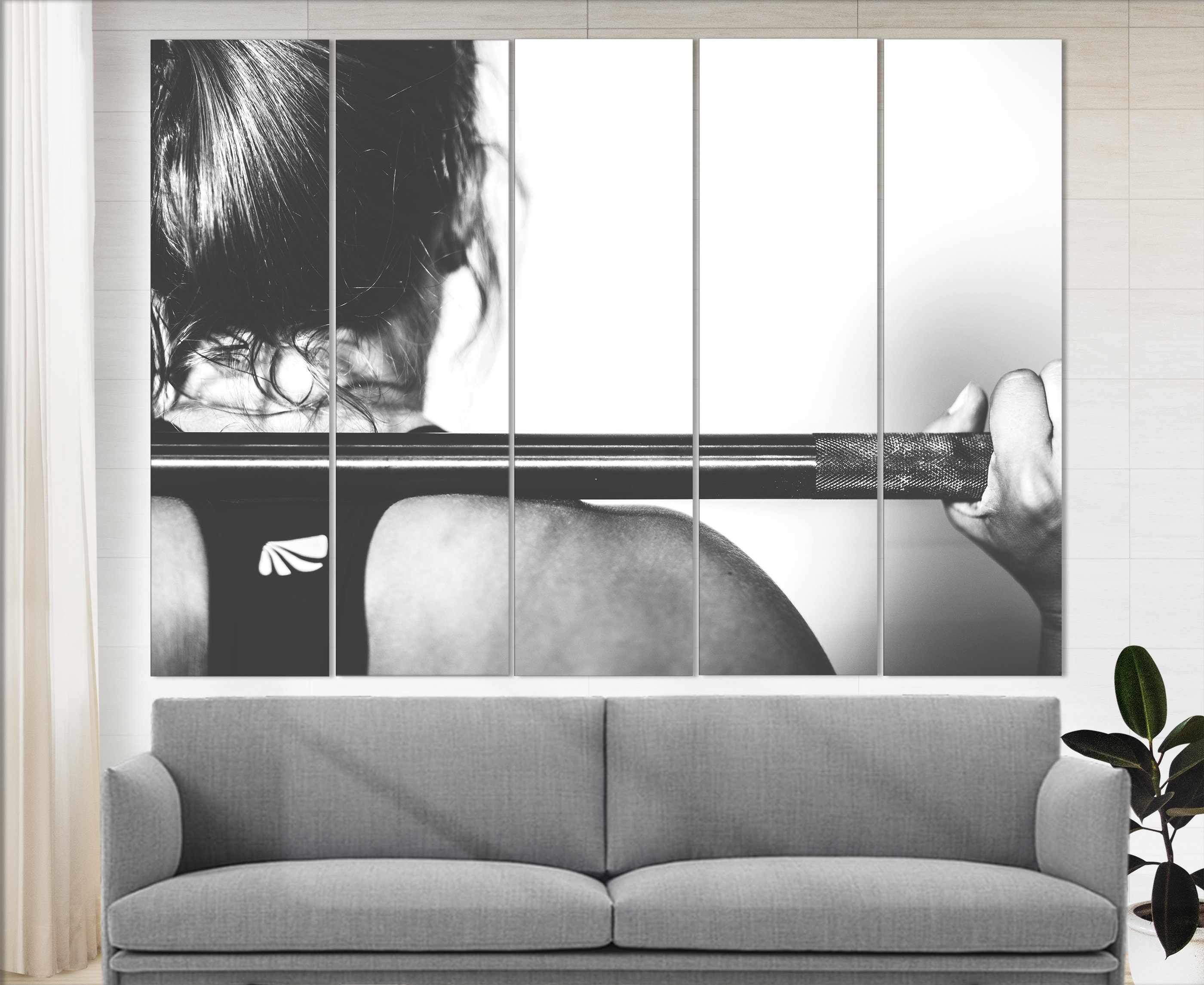 Fitness Wall Art Workout Motivation Gym Wall Decor Fitness Etsy