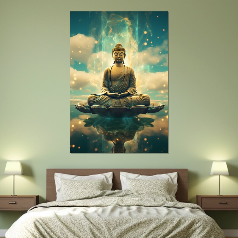 Canvas Buddha-Ready to Hang main image 0