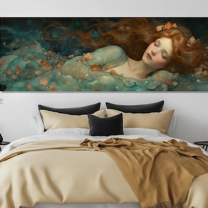 Venus - Goddess of Love, Beauty & Fertility in Ancient Rome Painting Canvas Print, Beautiful Venus Poster, Framed and Ready to Hang