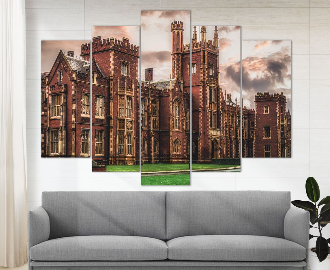 Belfast Wall Art Belfast Canvas Art Irlanda del Norte Arte Etsy España