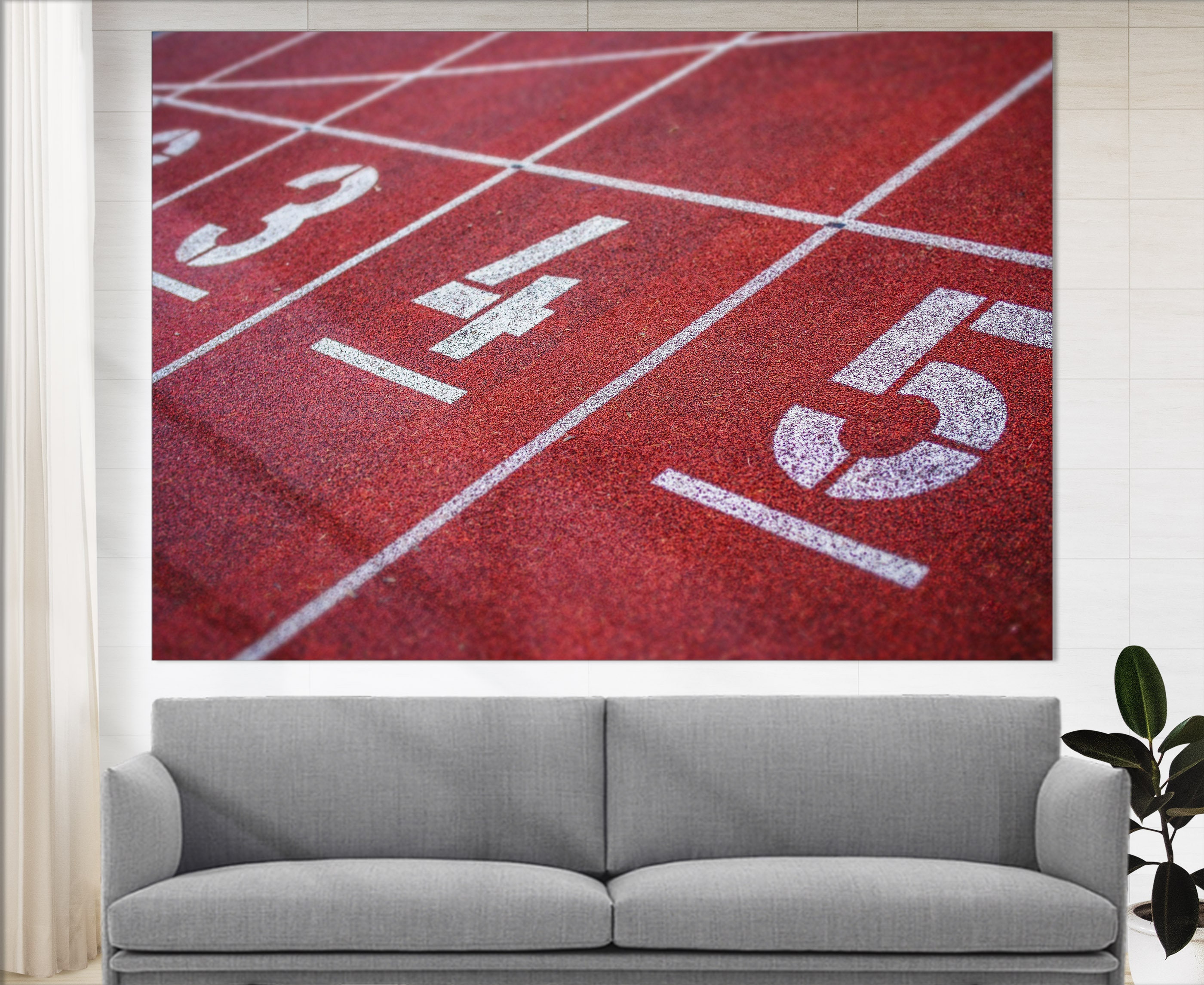 Running Canvas Art Runner Gift Running Wall Art Running Etsy