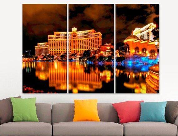 Las Vegas Canvas Print Skyline Nevada Art - Las Vegas Wall Art Las Vegas Canvas Print Skyline Nevada Art - Las Vegas Wall Art