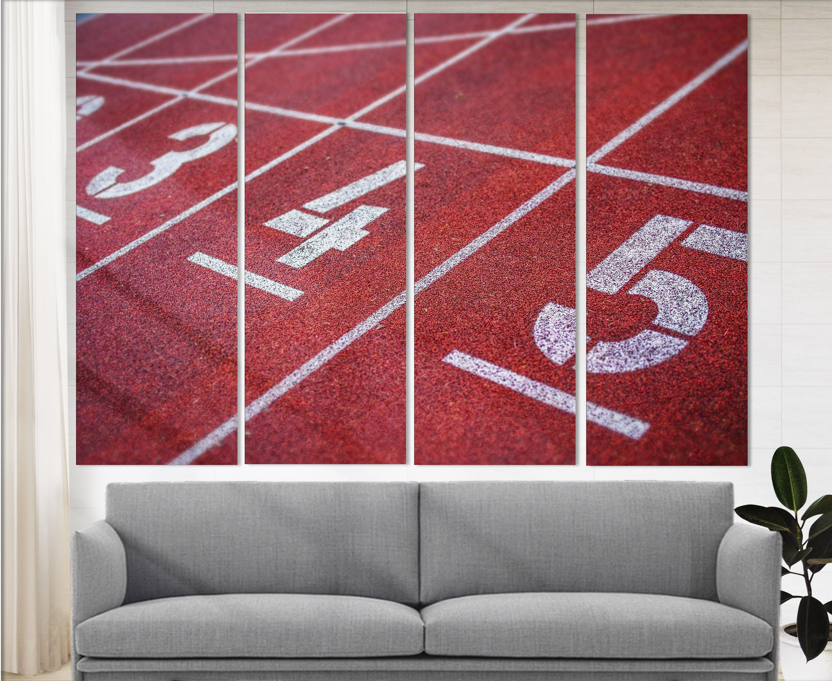 Running Canvas Art Runner Gift Running Wall Art Running Etsy