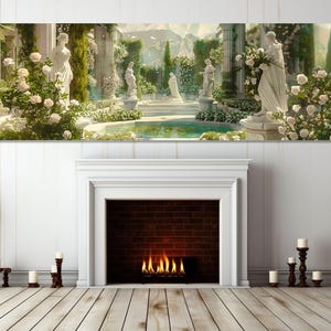 Beautiful Goddesses of Ancient Greece and Rome Painting Canvas Print, Renaissance Wall Art, Renaissance Painting, Framed and Ready to Hang image 8