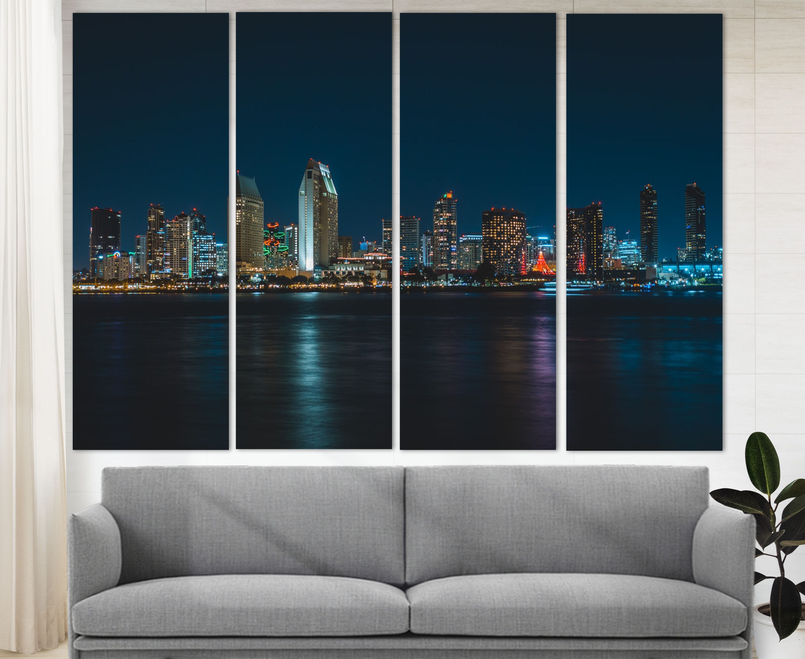 San Diego Canvas Print San Diego Wall Art San Diego Photo Etsy