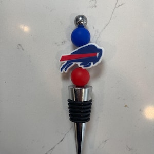 Buffalo Football Wine Stopper