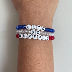 Let's Go Buffalo Bracelet Set