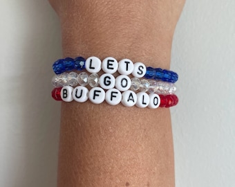 Let's Go Buffalo Bracelet Set
