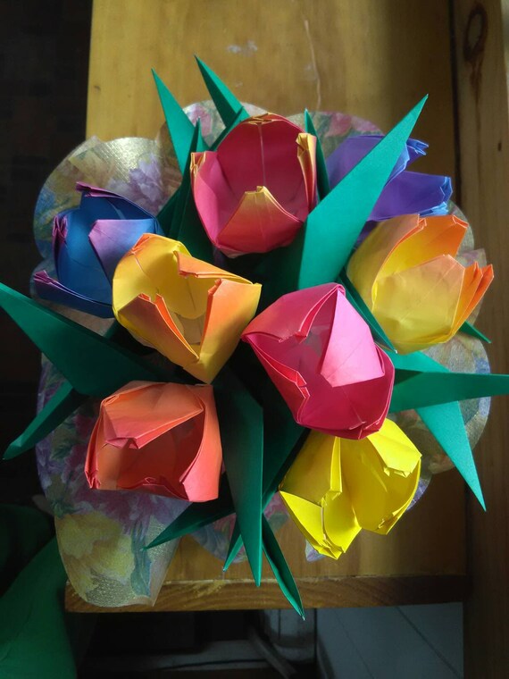 Origami Tulips