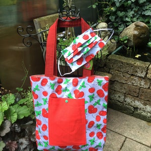 Fabric shopping bag (lined)