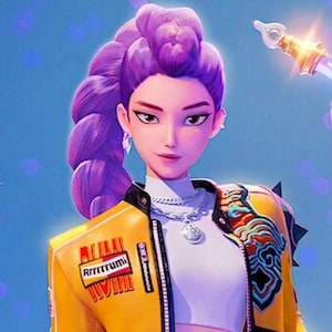 Cosplay de cazadores de demonios del Kpop: Chaqueta Rumi