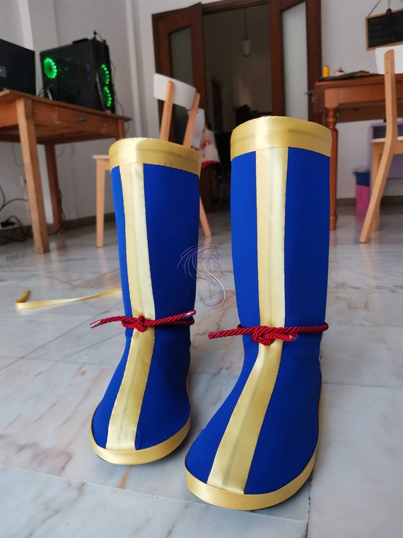 Dragon Ball Z Goku Boots for Cosplay | Etsy