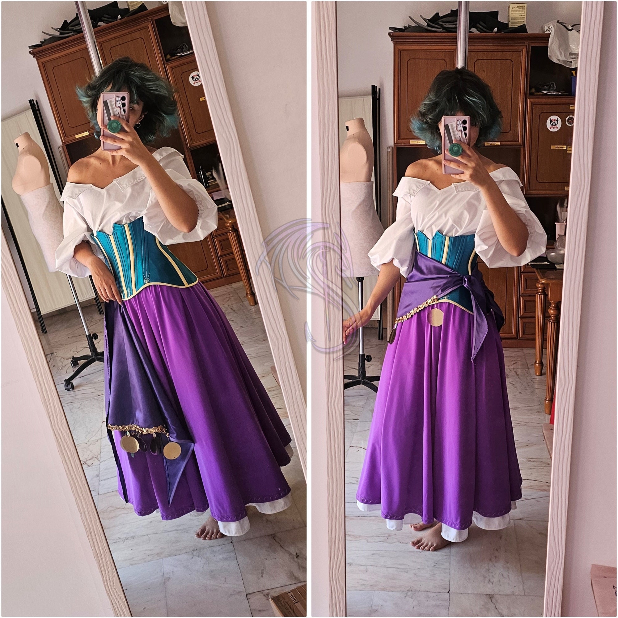 Esmeralda Cosplay Costume 