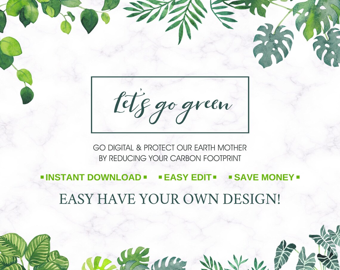 Evite wedding invitation bundleINSTANT DOWNLOAD Etsy