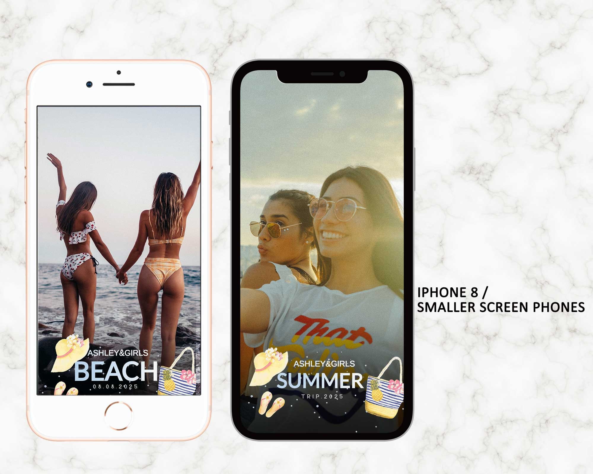 Snapchat filter beach tripINSTANT DOWNLOAD editablegeofilter Etsy