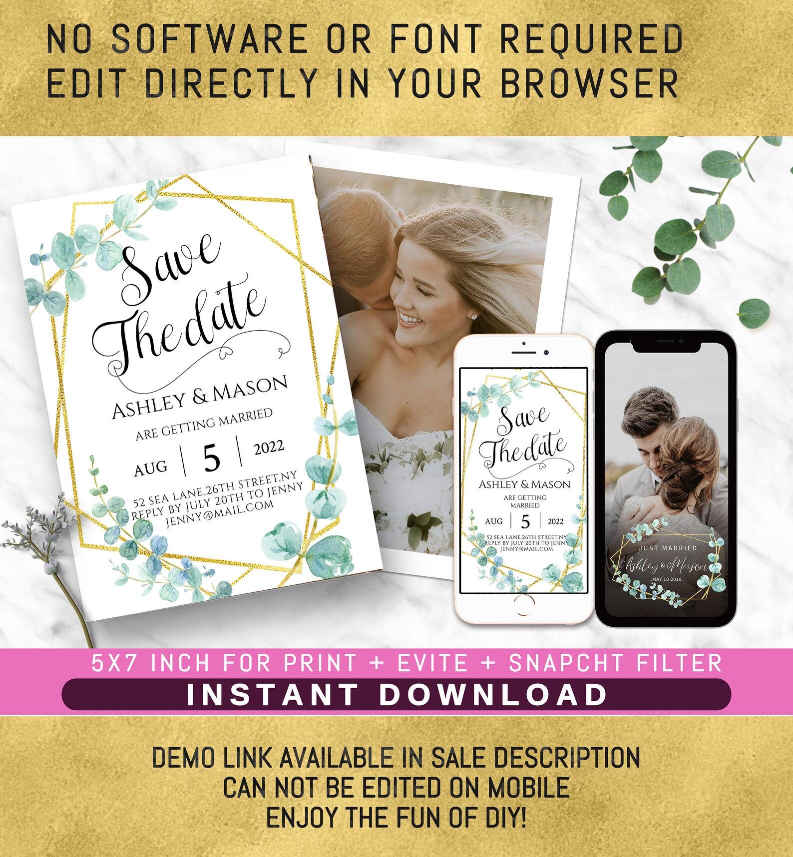 How to customize snapchat filter