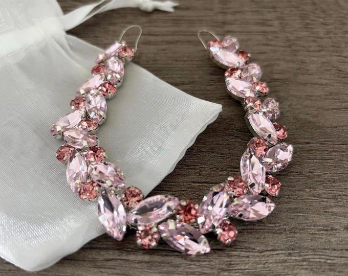 Pink Rhinestone BunWrap: Recital gift for dancer