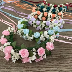 MTO Ballet Hair Garland: Coppelia or Giselle Head Piece