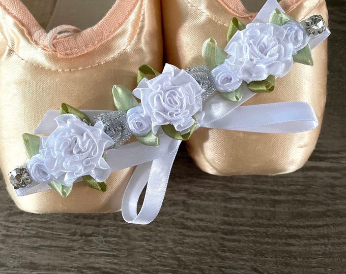 Snow Queen or Angel Nutcracker BunWrap: Flower Girl BunWrap