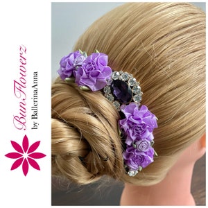 Lilac hair outlet piece