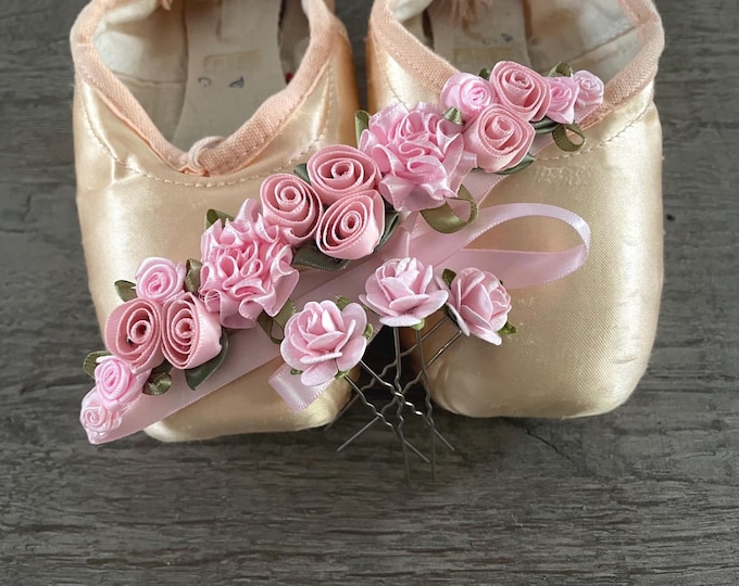 Ballet Gift Set: Pink BunWrap and Mulberry BunPin Bundle