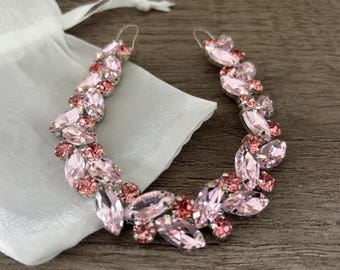 Pink Rhinestone BunWrap: Recital gift for dancer