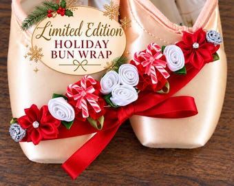 Candy Cane Ballet Bunwrap: Nutcracker Gift for Dancer