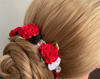 Spanish BunWreath (kitri ballet wrap, chinese bun wrap)