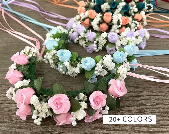 MTO Ballet Hair Garland: Custom Coppelia or Giselle Head Piece, dance competition hairpiece