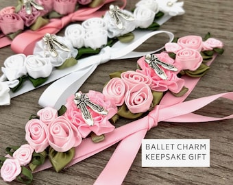 BunFlowerz MTO Ballet Pointe Shoes BunWrap (ballerina doll ballet wrap, young dancer bun wrap, ballerina crown, ballet shoe bunwrap)