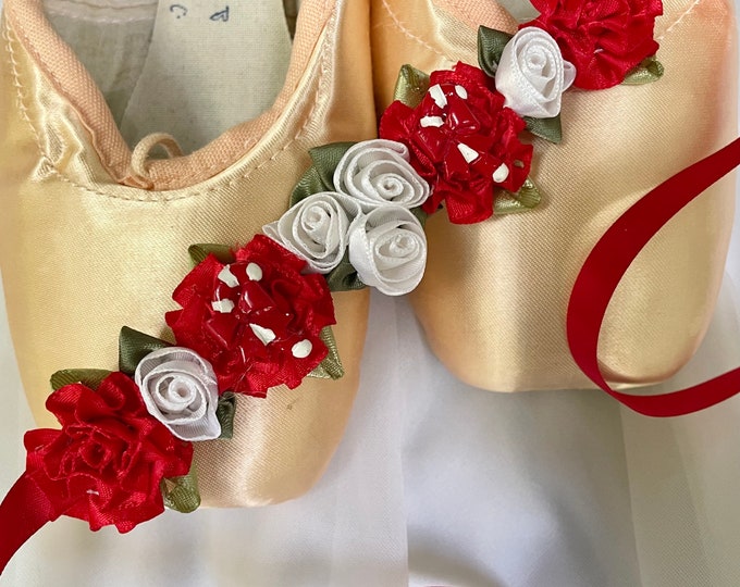 Candy Cane Nutcracker Bunwrap (candy cane ballet wrap)