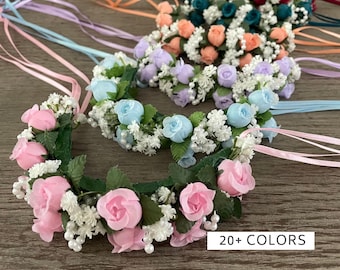 MTO Ballet Hair Garland: Custom Coppelia or Giselle Head Piece, dance competition hairpiece