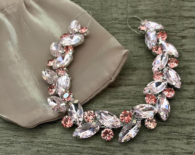 Pink Rhinestone BunWrap: Recital gift for dancer