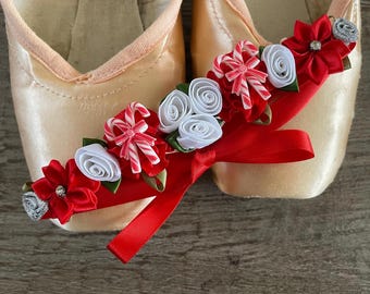 Candy Cane Ballet Bunwrap: Nutcracker Gift for Dancer