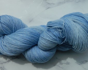 Sock wool 4-fold, hand-dyed, semisolid, 100g, heavenly