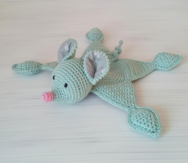 Crochet Baby Comforter Crochet Security Blanket For Newborn Etsy